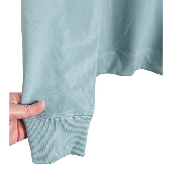 Unisex Latino Heritage Month "Hola" Mint Green Crewneck Sweatshirt Size Large - Picture 5 of 8